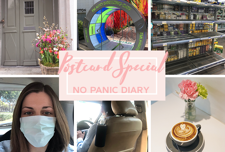 Postcard Special No Panic Diary Coronavirus