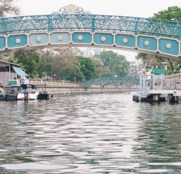 Bangkok Walking Tour Khlong Phadung Krung Kasem Bridge Details